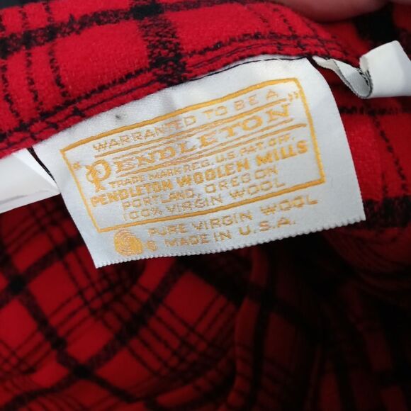 Pendleton virgin wool plaid skirt size 10 - Picture 7 of 7